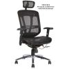 Mesh, Mid Back Task Chair with Chrome Frame2