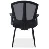 Side Chair with Arms and Black Frame2