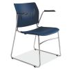 Stackable Side Chair with Chrome Frame3