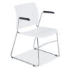 Stackable Side Chair with Chrome Frame4