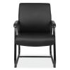 Sled Base Guest Chair with Black Frame2