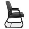 Sled Base Guest Chair with Black Frame3