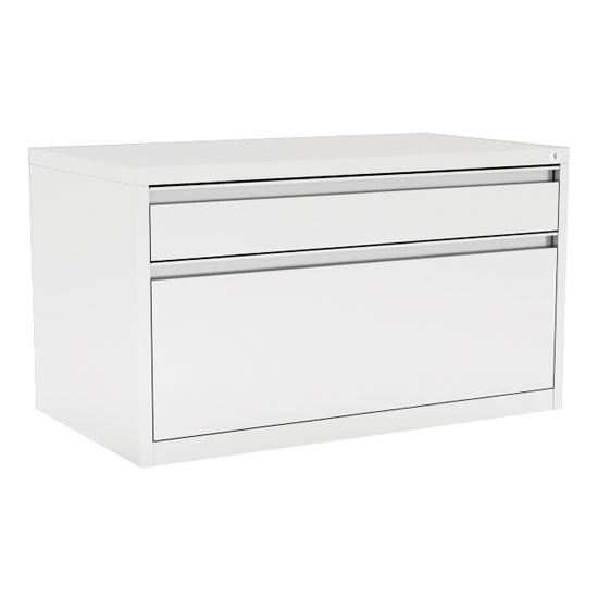 2 Drawer Metal Benching File Cabinet - 30''W1
