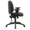 Multi-Function Task Chair with Adjustable Arms and Black Frame4