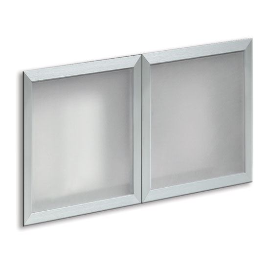 Optional Silver Glass Hutch Doors1