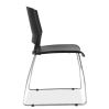 Stackable Side Chair with Chrome Frame3