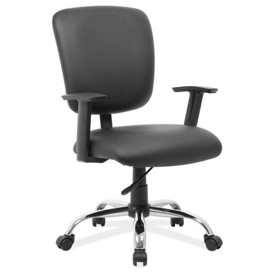 Mid Back Task Chair with Chrome Base1