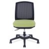 Armless, Mesh Back Core Chair with Rotating Tilt and Black Base3