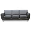 Sofa with Brushed Chrome Legs1