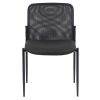 Armless Side Chair with Black Frame1