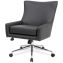 Executive Mid Century Modern Chair with Chrome Frame1