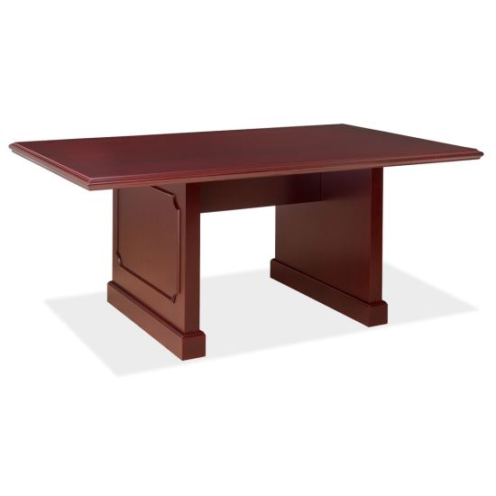 6' Rectangular Table with Panel Base1