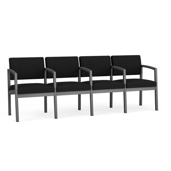 Lenox Steel 4 Seater with Center Arms1