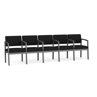 Picture of Lenox Steel 5 Seater with Center Arms