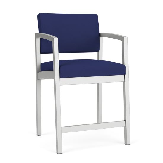 Lenox Steel Lenox Steel Hip Chair (Silver/Open House Cobalt)1
