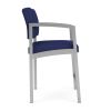 Lenox Steel Lenox Steel Hip Chair (Silver/Open House Cobalt)2