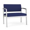Lenox Steel Bariatric Chair (Silver/Open House Cobalt)1