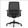 Mesh Mid Back Task Chair with Gray Seat and Black Frame4