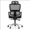 All Mesh High Back Chair with Headrest and Aluminum Base4