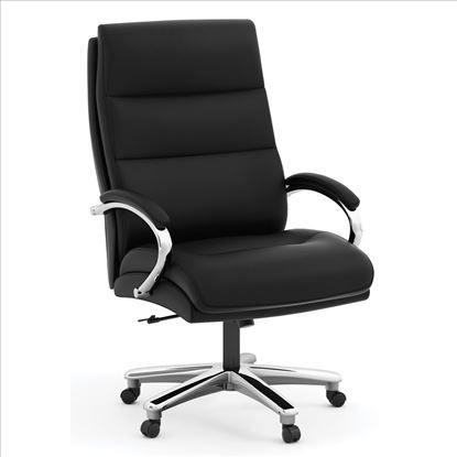 Big and Tall Executive High Back Chair with Chrome Frame1