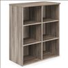 Bookcase with Divided Shelves1