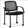 Mesh Back Side Chair with Casters1
