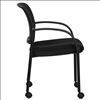 Mesh Back Side Chair with Casters3