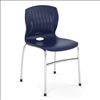 Armless Guest Stack Chair with Chrome Frame3
