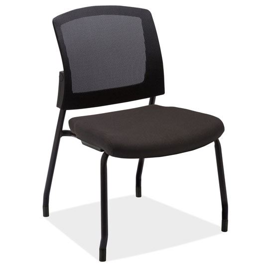 Armless Micro Mesh Back Side Chair1