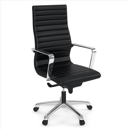 Executive High Back Chair with Chrome Frame1