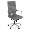 Executive High Back Chair with Chrome Frame4