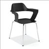 Stackable Chair with Chrome Frame1
