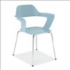 Stackable Chair with Chrome Frame3