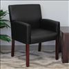 Retro Style Guest Chair with Wood Legs6