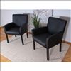 Retro Style Guest Chair with Wood Legs8