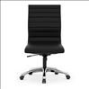 Armless Executive Mid Back Chair with Chrome Frame4