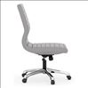 Armless Executive Mid Back Chair with Chrome Frame5