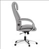 Executive High Back Chair with Chrome Frame5