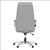 Executive High Back Chair with Chrome Frame6