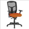 Synchro High Back Chair with Seat Slider and Black Frame4