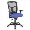 Synchro High Back Chair with Seat Slider and Black Frame5