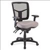 Multi Function, Mid Back Chair with Seat Slider and Black Frame5