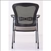 Mesh Back Guest Chair with Arms and Titanium Gray Frame2