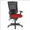 Multi-Function, High Back Chair with Black Base and Adjustable Arms4