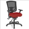Multi-Function, Mid Back Chair with Black Base and Adjustable Arms2