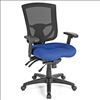 Multi-Function, Mid Back Chair with Black Base and Adjustable Arms6