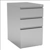 3 Drawer Metal File and Dual Box Pedestal - 22''D3