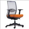Gray Mesh Mid Back Task Chair with Black Frame1