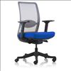 Gray Mesh Mid Back Task Chair with Black Frame2