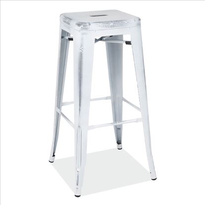 30''H Backless Indoor/Outdoor Distressed Bar Stool1